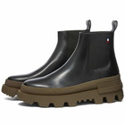 Moncler Men's Lir Boot Sneakers in Black