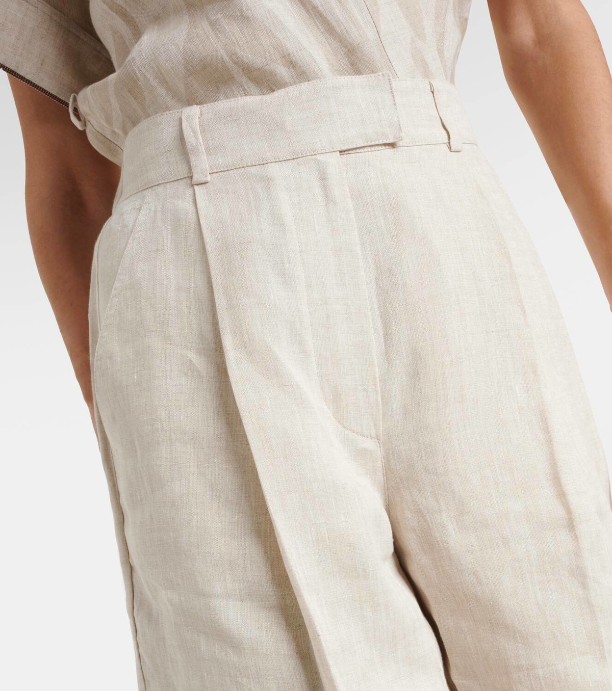 Brunello Cucinelli Linen shorts Brunello Cucinelli