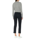 J Brand - Adele mid-rise straight jeans
