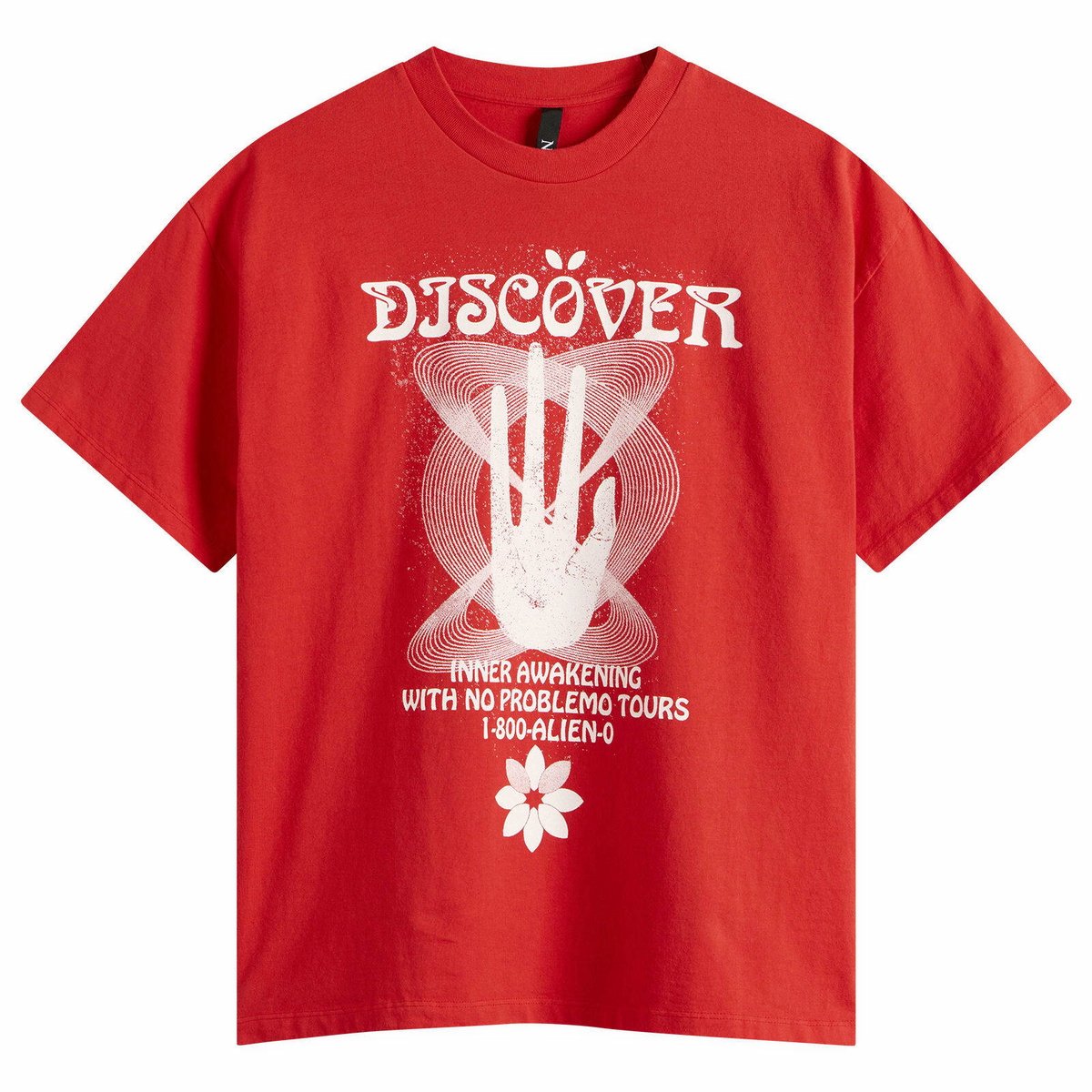 No Problemo Discovery SS T-Shirt in Red