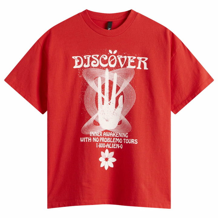 Photo: No Problemo Discovery SS T-Shirt in Red