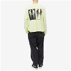 Homework Men's Long Sleeve Finding Pieces T-Shirt in Shadow Lime