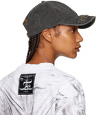 Y/Project Black Distressed Cap