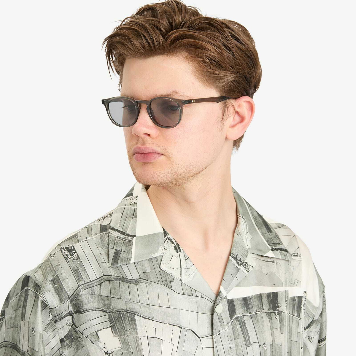 Le Specs Club Royale Sunglasses in Pewter/Smoke Tint 