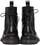 Marsèll Black Mentone Lace-Up Boots