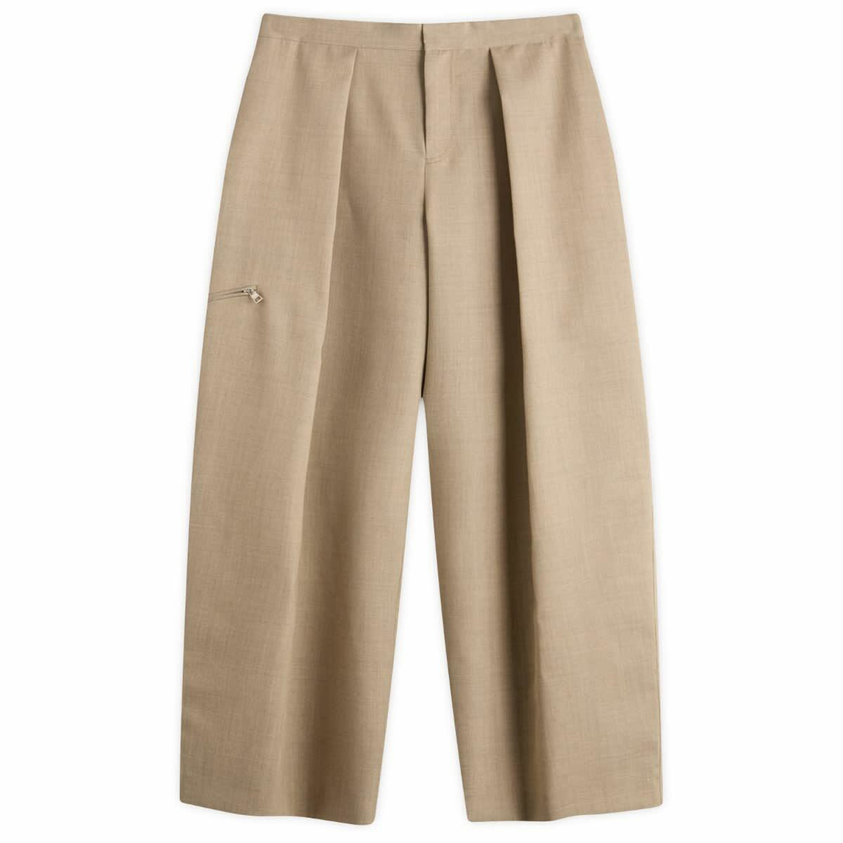 【送料&関税込】J.W. Anderson Pants In Beige Cotton JW Anderson Beige Kite Trousers JW Anderson