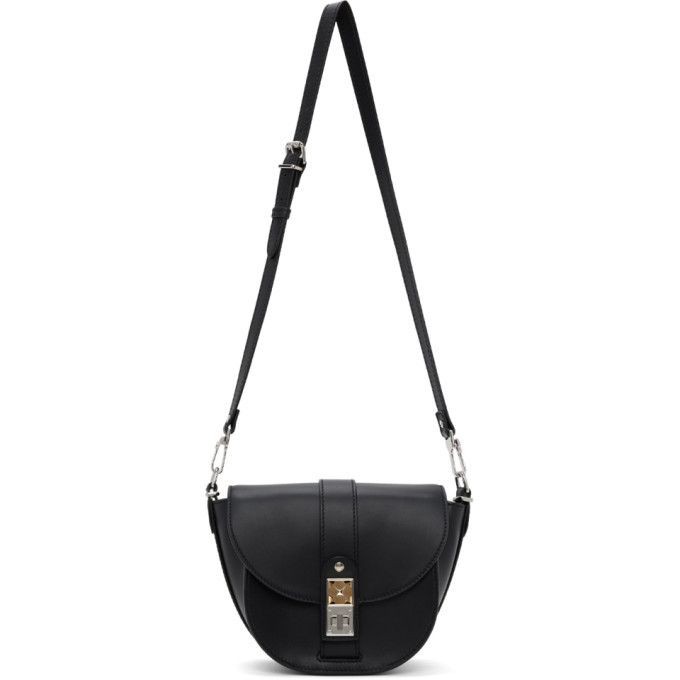 Proenza Schouler Black Small PS11 Saddle Bag Proenza Schouler