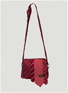 Tie Shoulder Bag in Red
