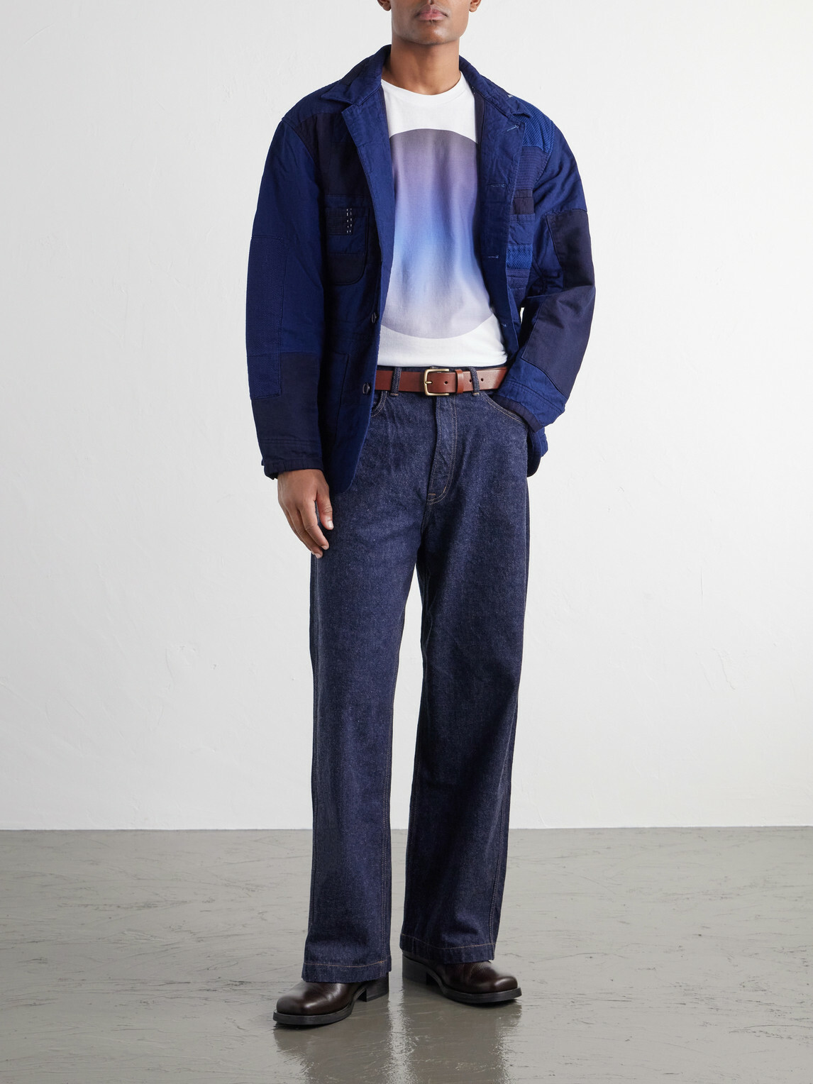 Blue Blue Japan - Wide-Leg Jeans - Blue
