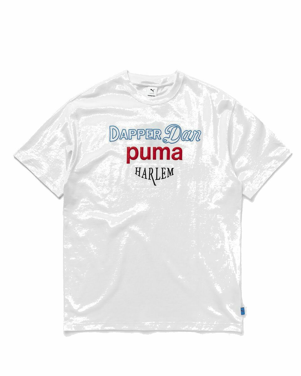 Photo: Puma Puma X Dapper Dan Graphic Tee White - Mens - Shortsleeves