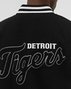 New Era Mlb Wordmark Varsity Jacket Detroit Tigers Black - Mens - College Jackets