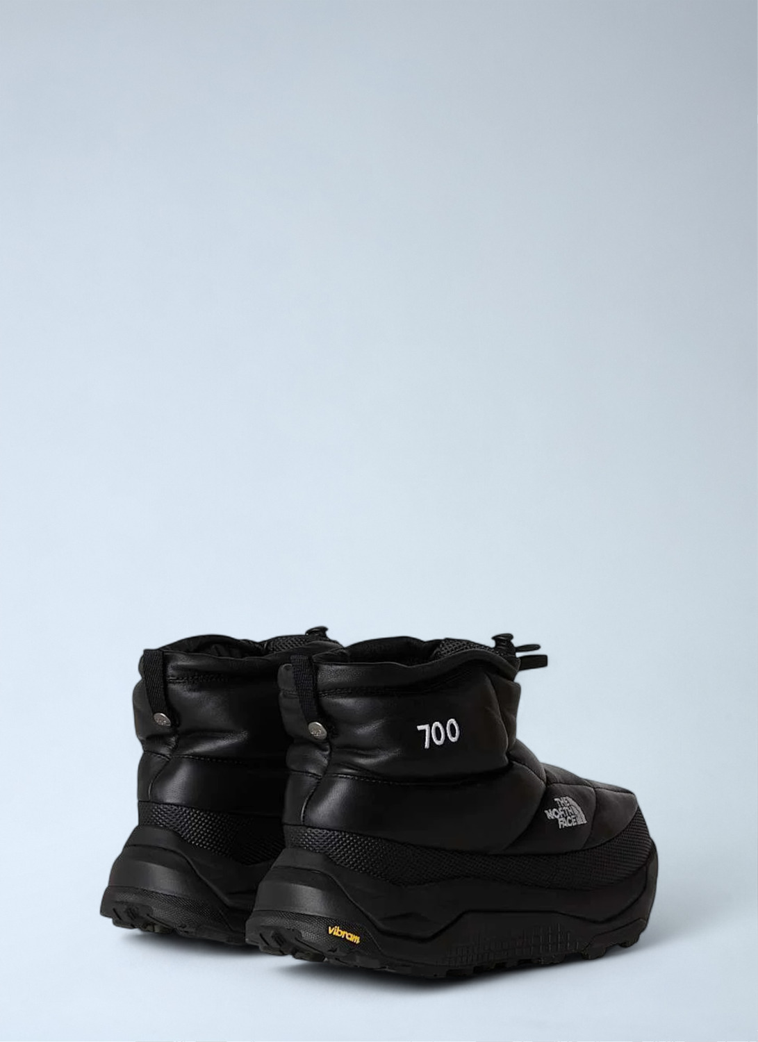 THE NORTH FACE ブーツ ブラック Vibram The North Face Leather Pack Hybrid Boots The North Face