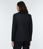 Comme des Garcons Homme Deux - Zip-embellished wool blazer