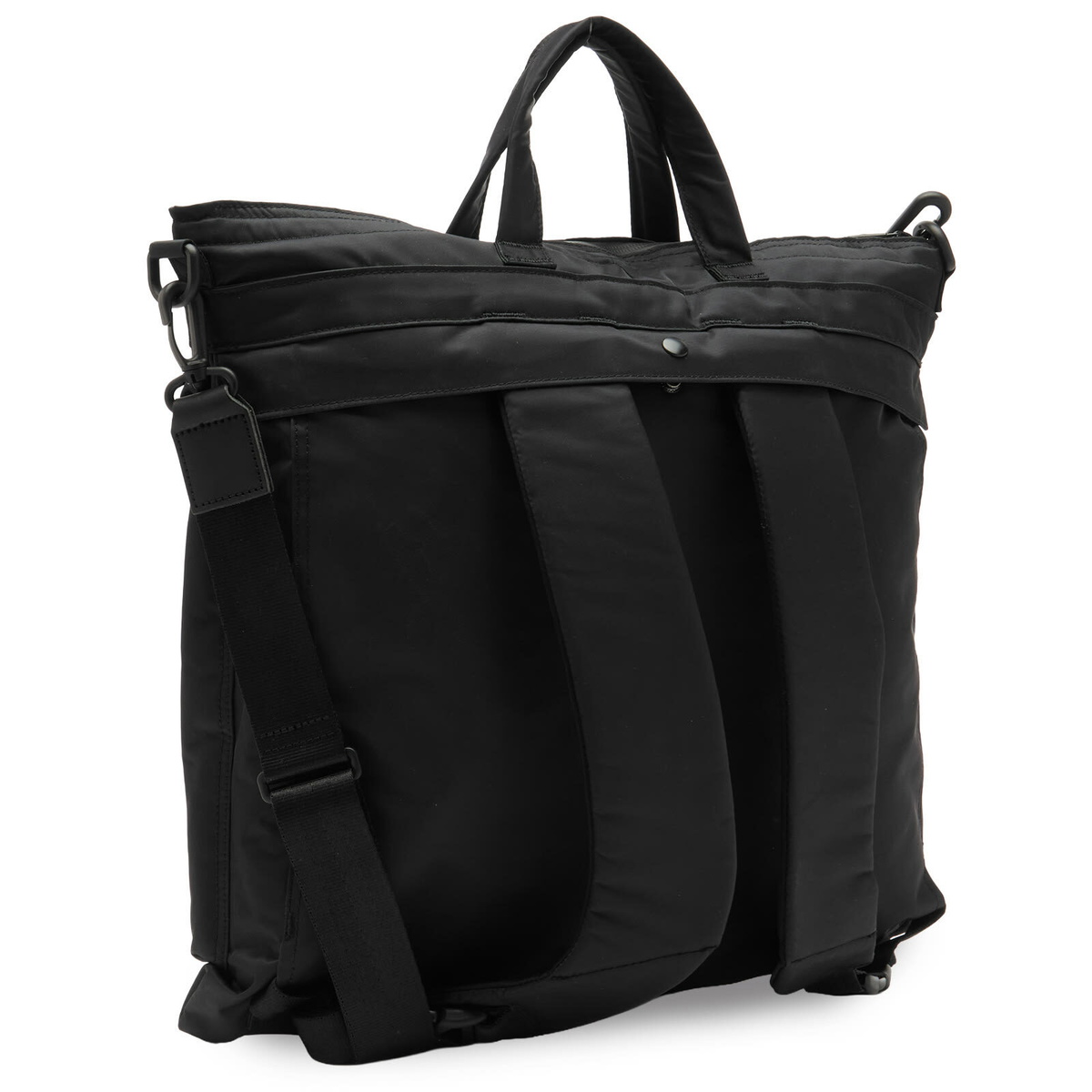 F/CE. Recycled Twill 3-Way Helmet Bag in Black 