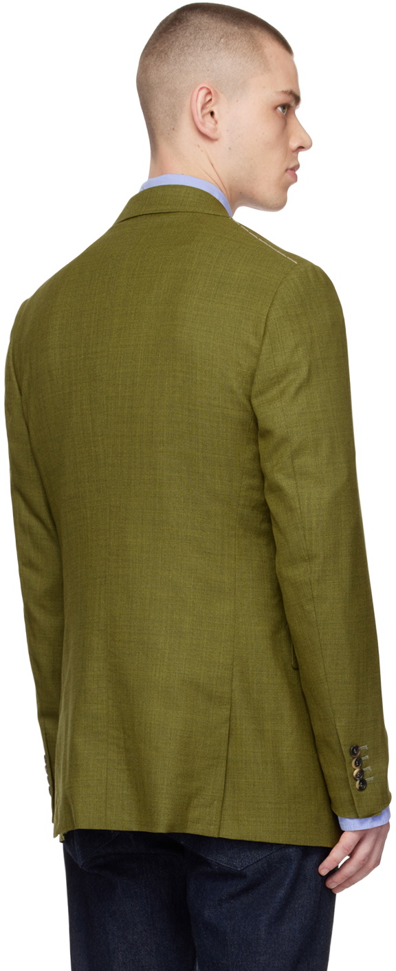 Gabriela Hearst Green Irving Blazer