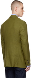 Gabriela Hearst Green Irving Blazer