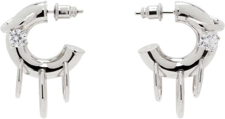 Photo: Panconesi Silver Pierced Hoop Earrings