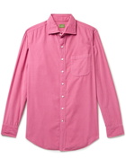 Sid Mashburn - Slim-Fit Cotton-Corduroy Shirt - Pink