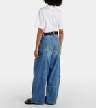 Plan C High-rise wide-leg pants