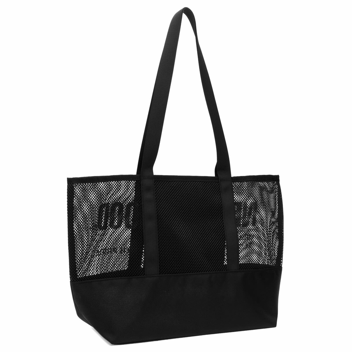 Neighborhood Men's Mesh Tote Bag in Black 