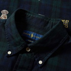 Polo Ralph Lauren Black Watch Tartan Embroidered Button Down Shirt