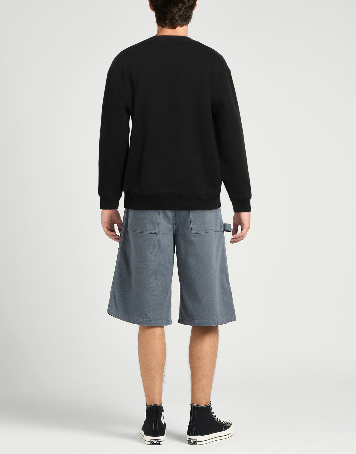 Guess Jeans Mens Sweatshirt in Black
