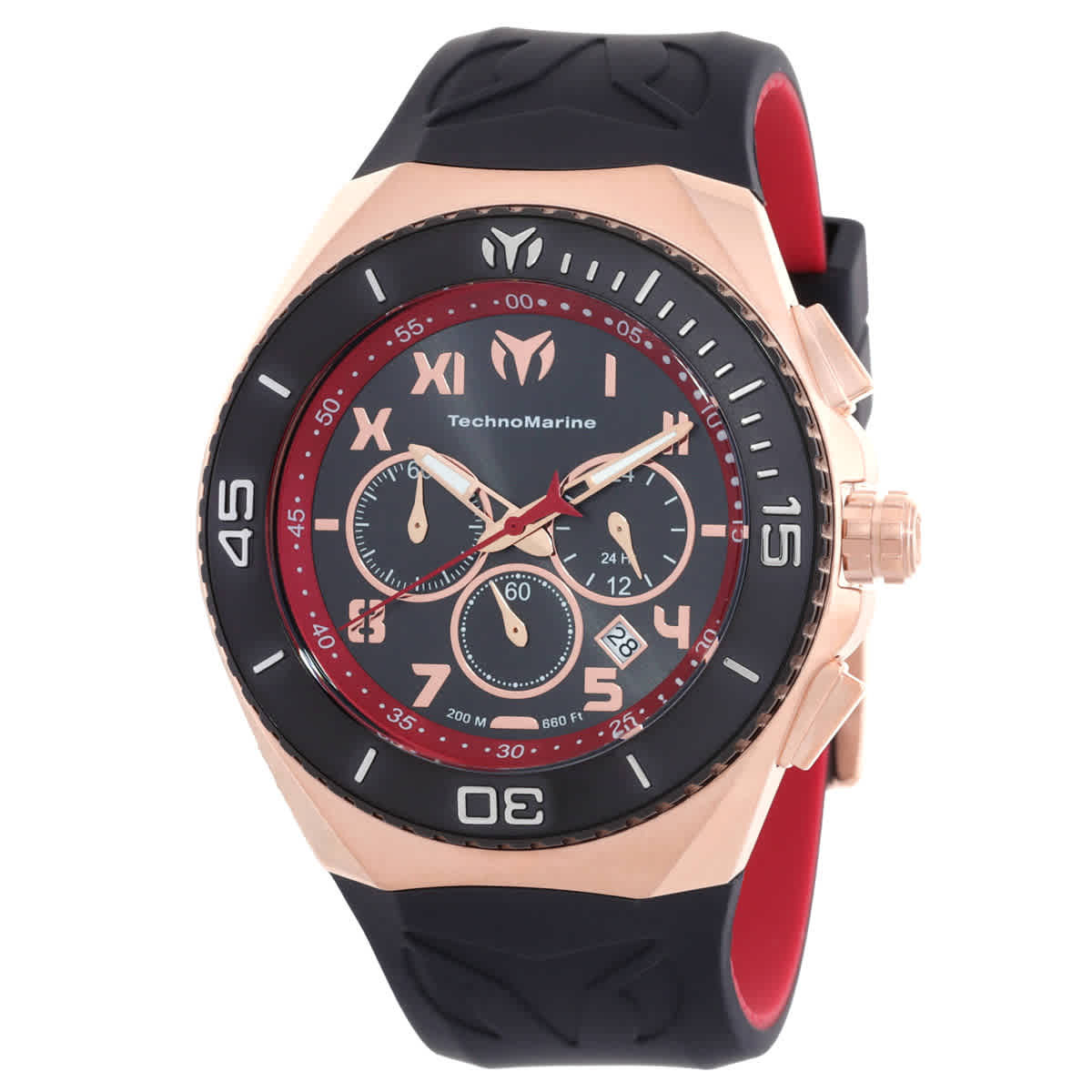 Technomarine Manta Chronograph GMT Quartz Mens Watch TM-221046