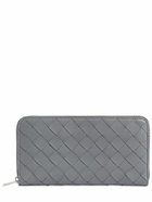 BOTTEGA VENETA - Intrecciato Leather Zip Around Wallet