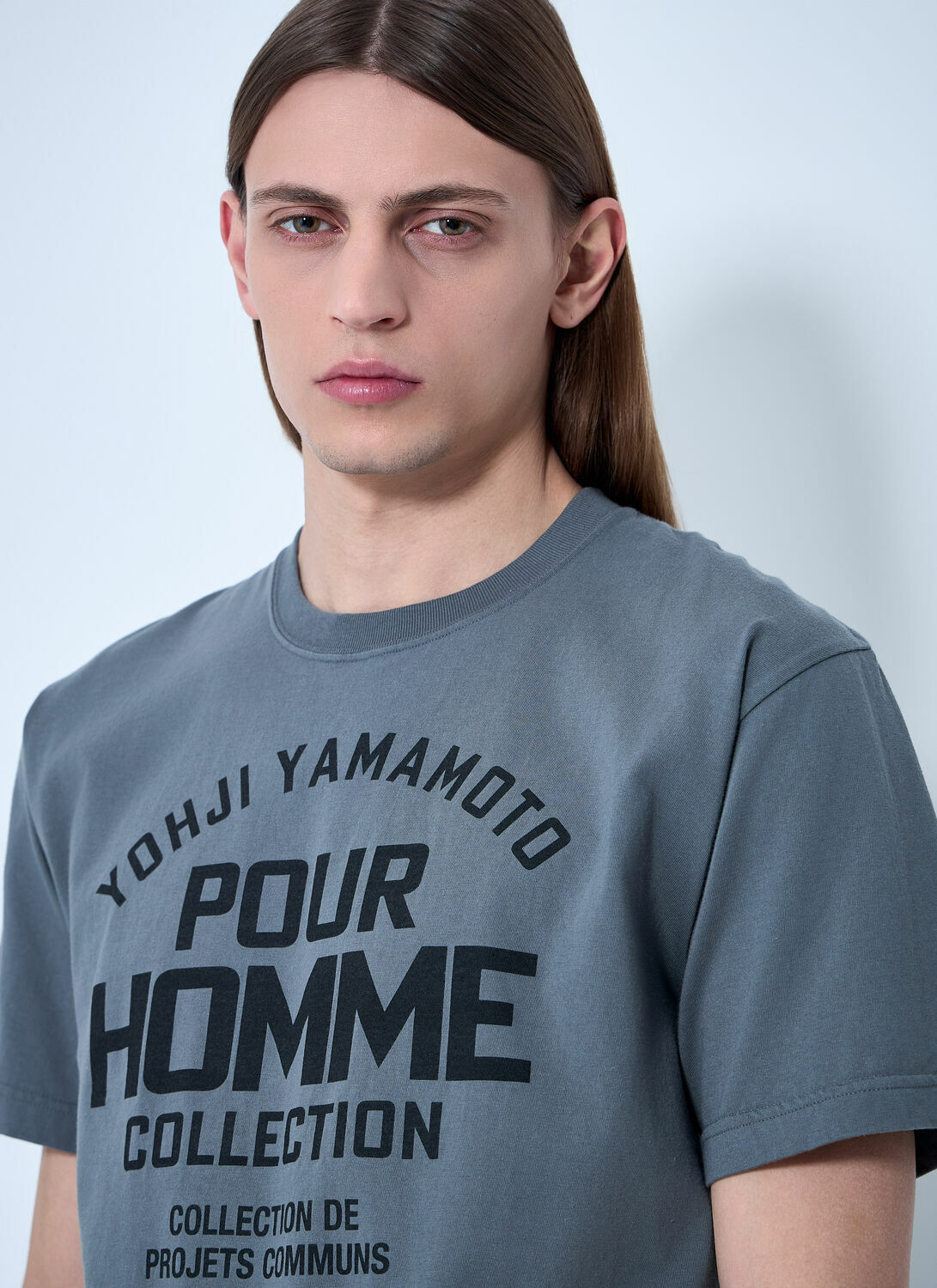 Yohji Yamamoto Logo Motif T-Shirt