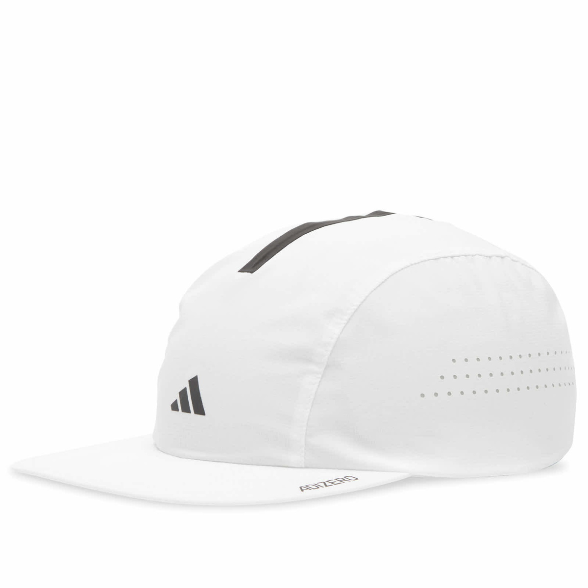 Adidas Running Men's adidas Adizero Running Cap in White/Black 