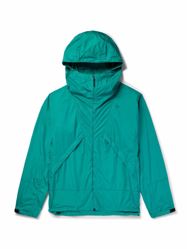 Photo: Goldwin - Ripstop Hooded Jacket - Blue