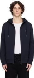 BOSS Navy Zip Hoodie
