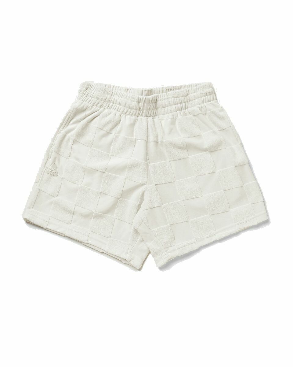 Photo: Melody Ehsani Estelle Terrycloth Check Lounge Short White - Womens - Sleep  & Loungewear