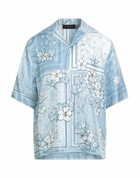 Amiri Mens Shirt in Sky blue