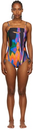 BARRAGÁN SSENSE Exclusive Multicolor Peeka One-Piece Swimsuit