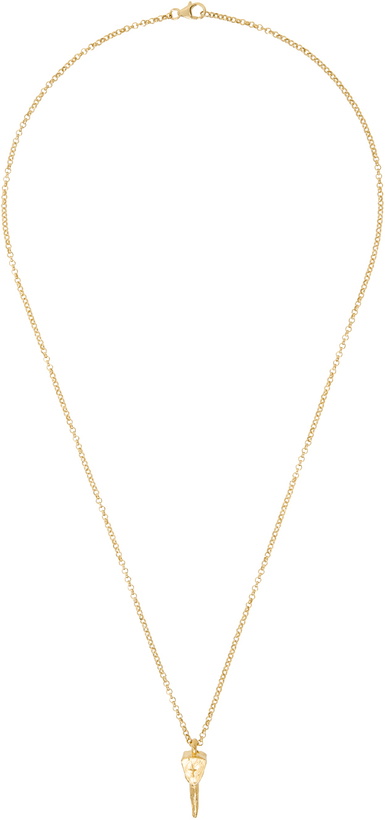 Photo: Alighieri Gold 'The Mark Of The Future' Necklace