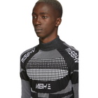 MISBHV Black and White Europa Active Turtleneck