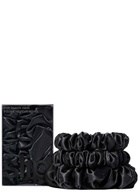Slip Silk Assorted Scrunchies - Black