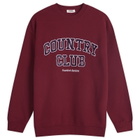 4th & Reckless Women's Charli Logo Sweatshirt in Burgundy