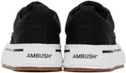 AMBUSH Black Vulcanized Lace Up Sneakers