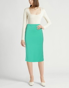 Jucca Womens Midi skirt in Green