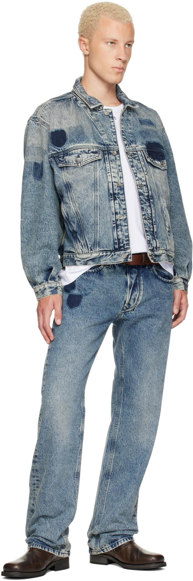 Diesel Blue D-Denver-S2 Denim Jacket