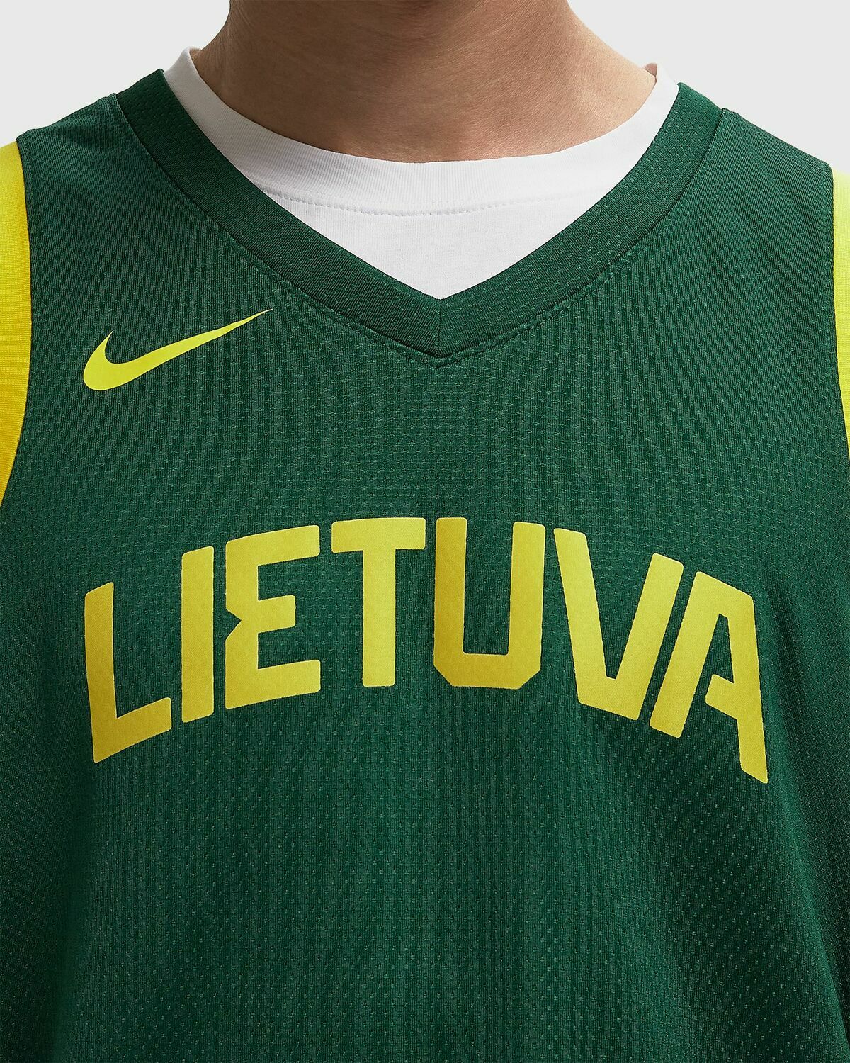 Nike Lithuania LIMITED JERSEY OLYMPIA 24 Green Men