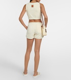 Loewe - Paula’s Ibiza Anagram cotton shorts