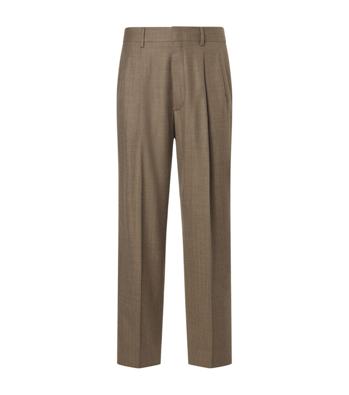 Photo: Loro Piana Buxton virgin wool straight pants
