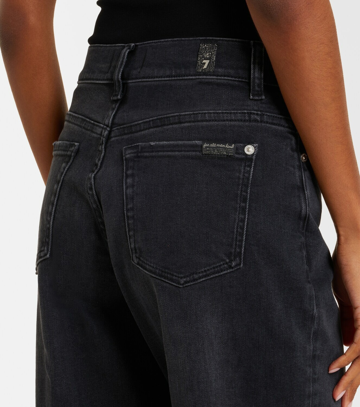 7 For All Mankind Stovepipe straight jeans