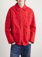BODE - Hunting Waxed-Cotton Jacket - Red