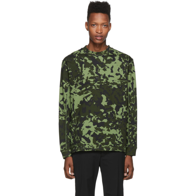 Photo: Nike Green MMW Edition NRG AOP Long Sleeve T-Shirt