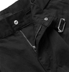 Undercover - Belted Cotton-Twill Shorts - Black