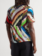 BODE - Camp-Collar Patchwork Woven Shirt - Multi